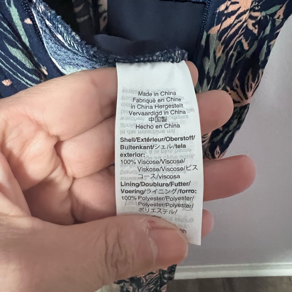 Madewell Palm print jumpsuit summer resort wear 2‎ - Picture 11 of 15